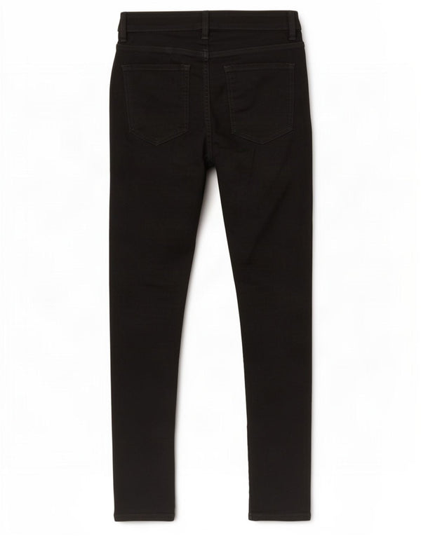 Jeans skinny da donna Marks & Spencer UK 10 piccoli W28 L26 cotone nero