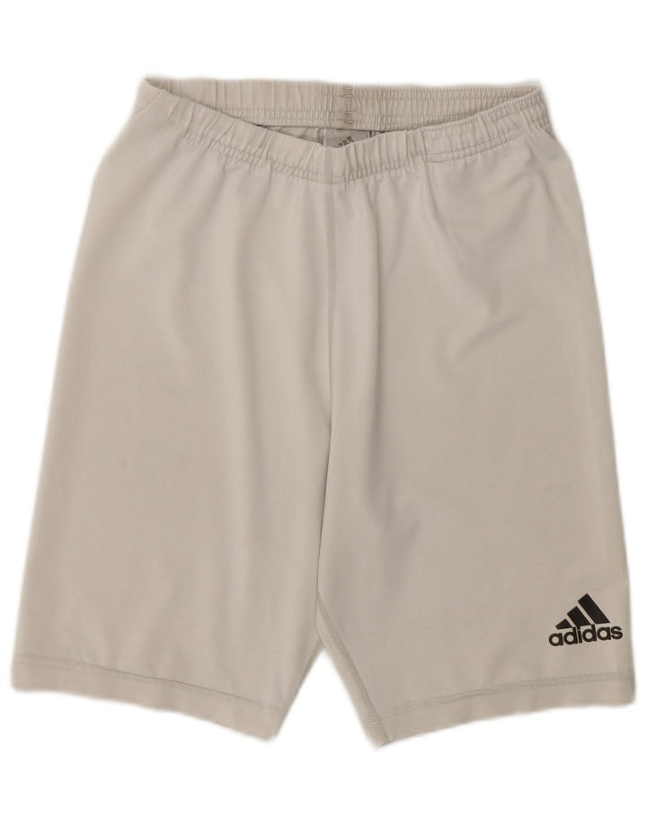 Pantaloncini sportivi da uomo Adidas XL poliestere bianco