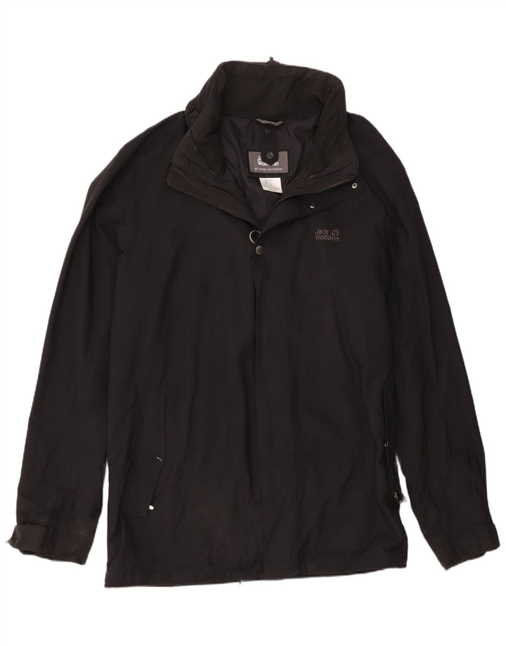 Giacca a vento da uomo Jack Wolfskin UK 50 3XL Poliammide nera
