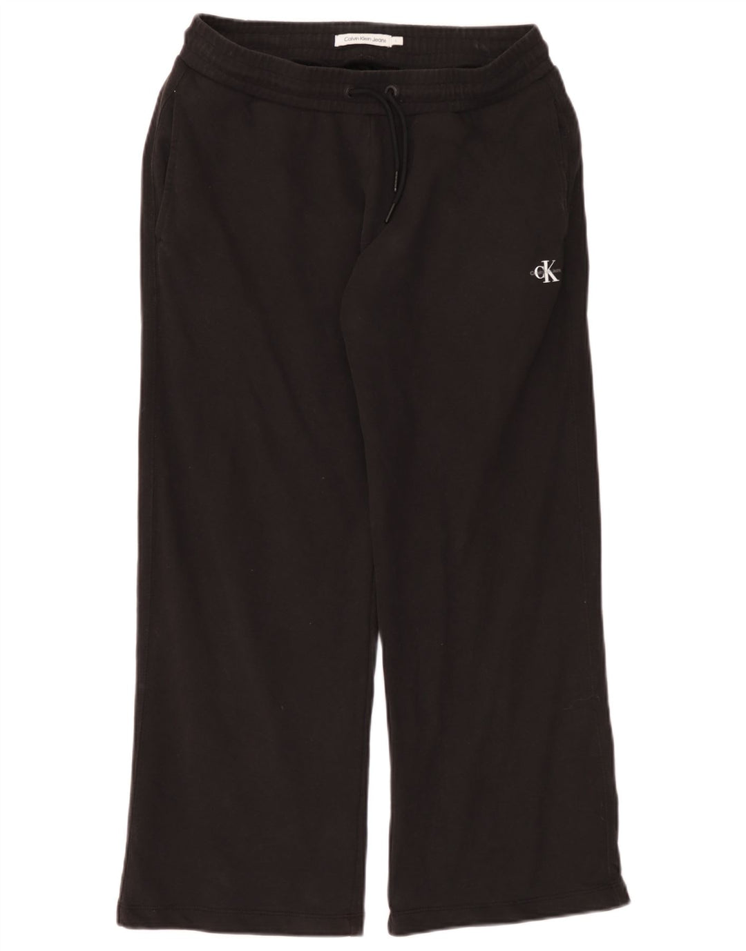 Pantaloni da tuta da uomo Calvin Klein grandi in cotone nero
