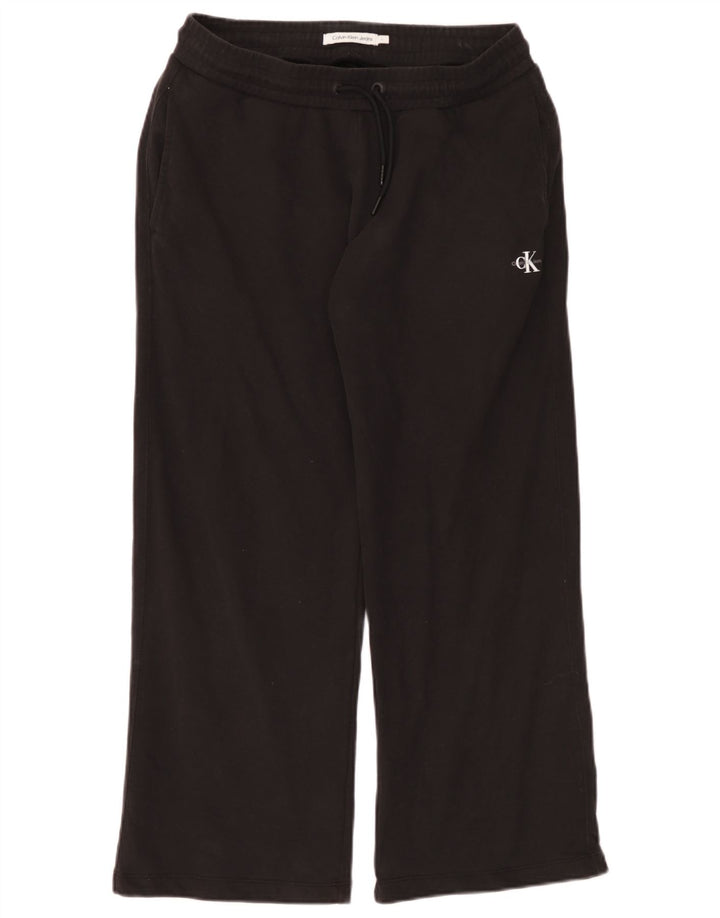 Pantaloni da tuta da uomo Calvin Klein grandi in cotone nero