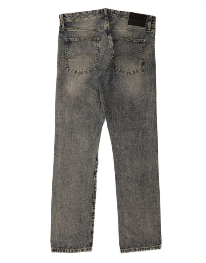 Jeans dritti da uomo Tommy Hilfiger W34 L34 Blu
