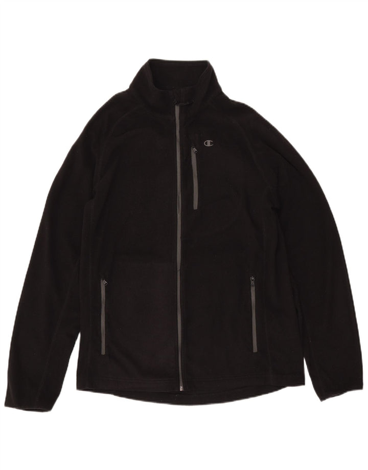 Giacca in pile da donna CHAMPION UK 14 media nera