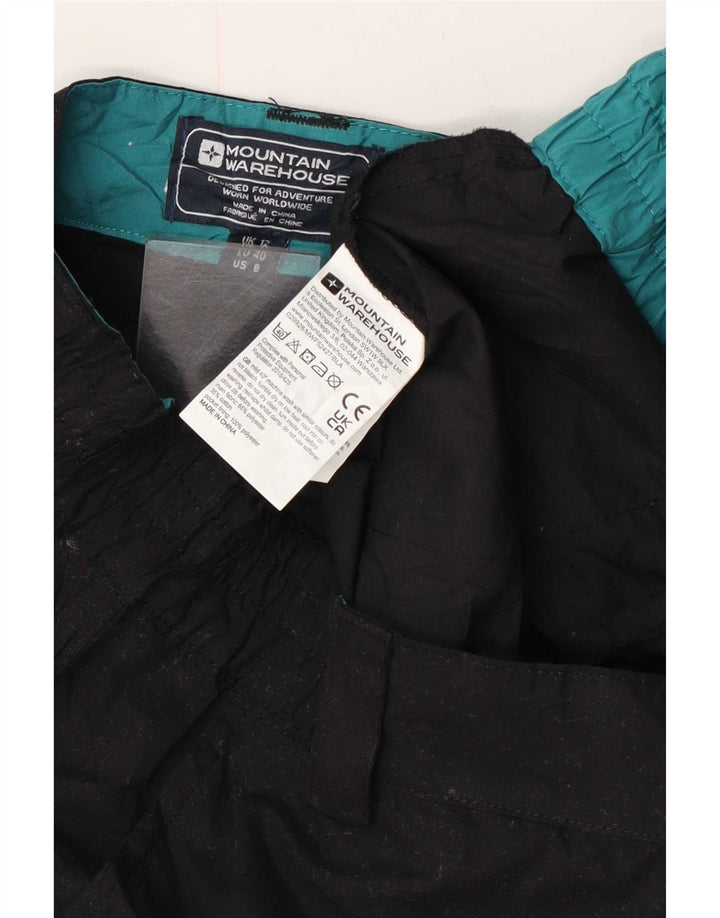 Pantaloncini chino da donna Mountain Warehouse UK 12 medi W32 poliestere nero