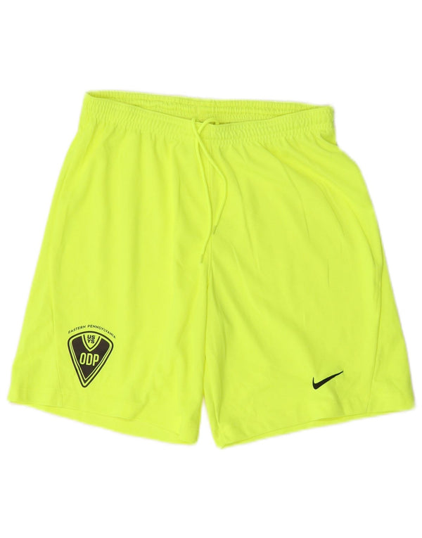 Pantaloncini sportivi Nike da uomo piccoli in poliestere verde