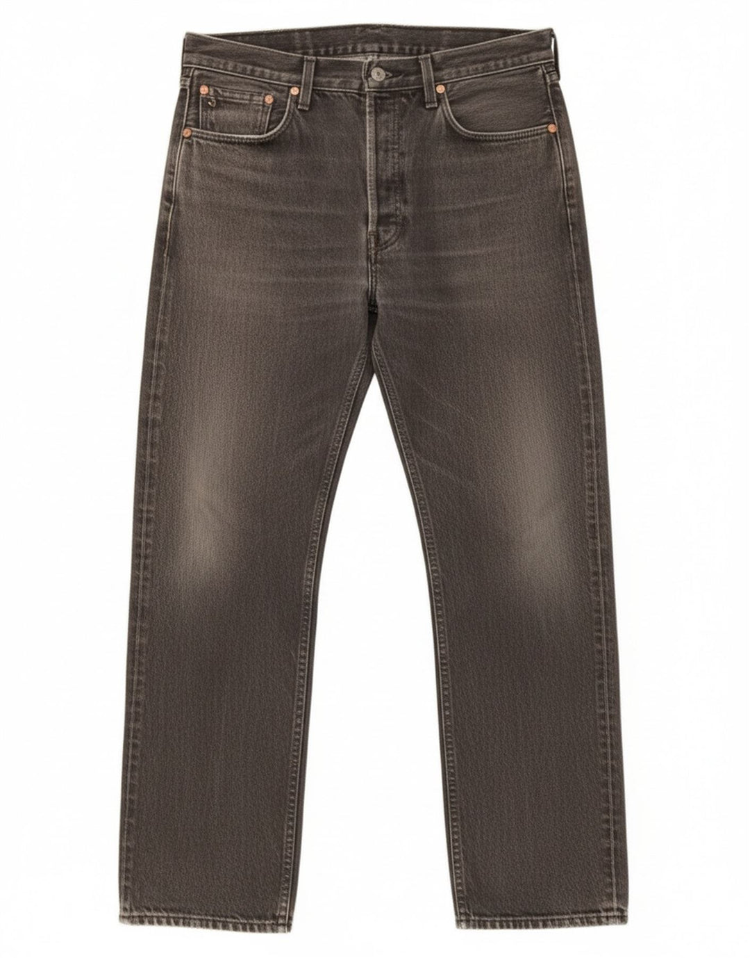 Levi's Uomo 501 Jeans dritti W34 L30 Cotone grigio