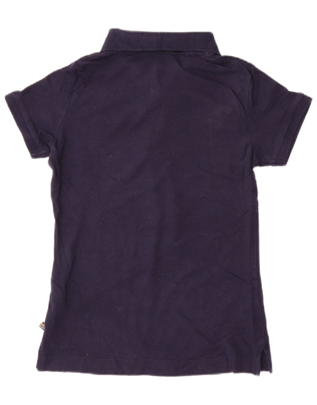 Polo da donna LEE UK 14 Large in cotone blu navy