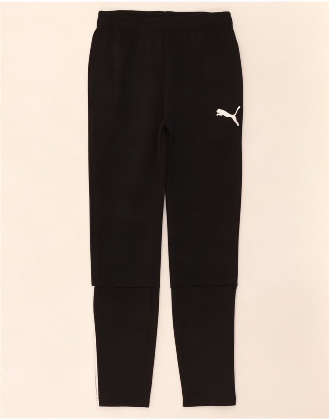 Pantaloni da tuta da uomo Puma Medium Black Colourblock in poliestere