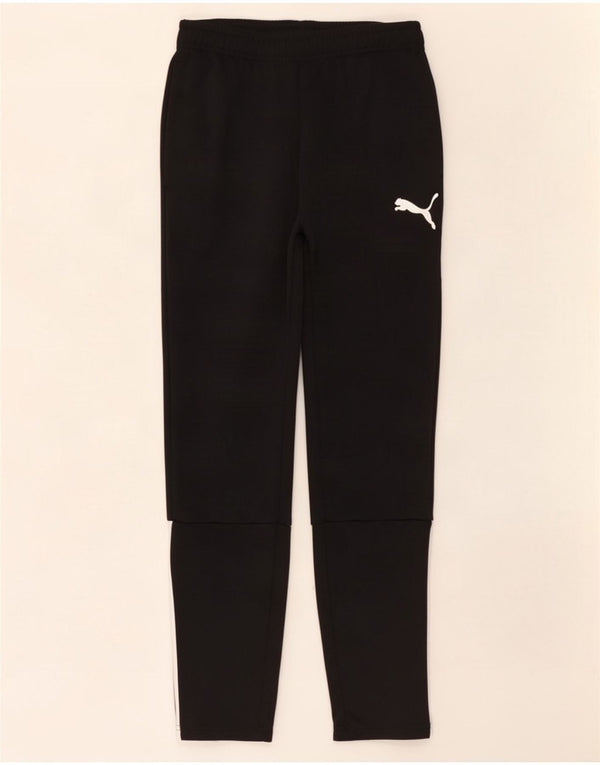Pantaloni da tuta da uomo Puma Medium Black Colourblock in poliestere