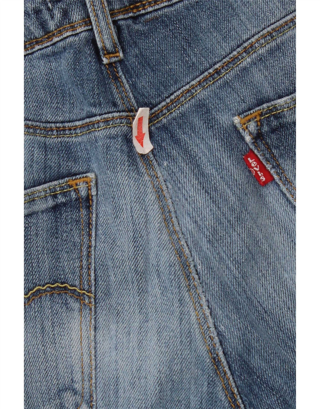 Jeans Bootcut da donna Levi's W32 L32 in cotone blu