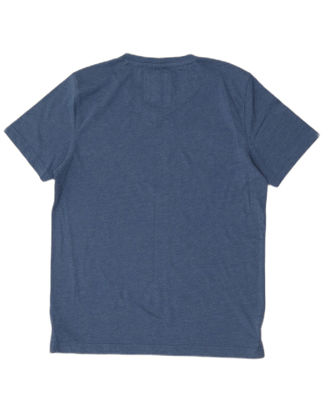 CREW CLOTHING T-shirt da uomo Top in cotone blu medio