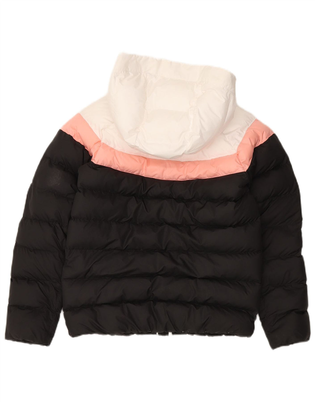 Giacca imbottita con cappuccio Nike Bambina 10-11 anni Medium Black Colourblock