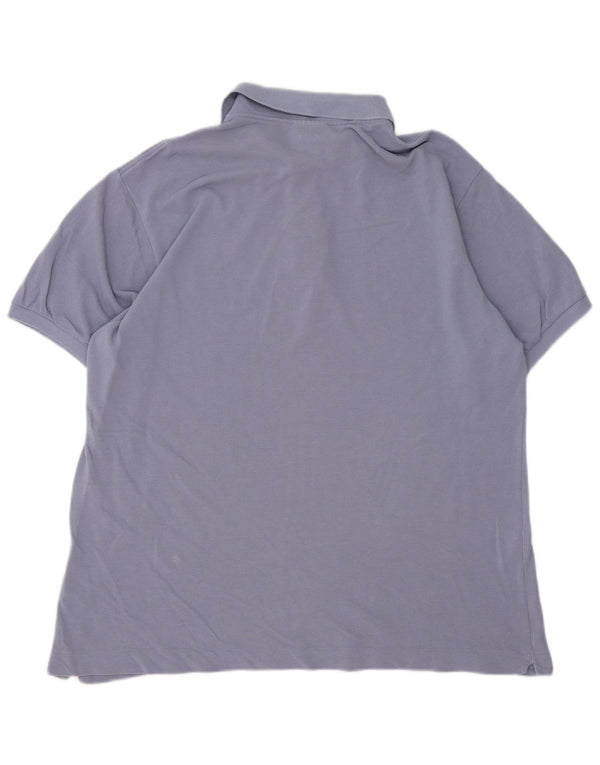 Polo da uomo Lacoste taglia 6 XL in cotone viola