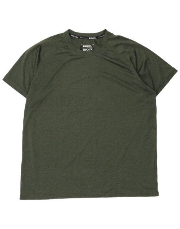 Maglietta IsoCool da uomo Mountain Warehouse XL Verde