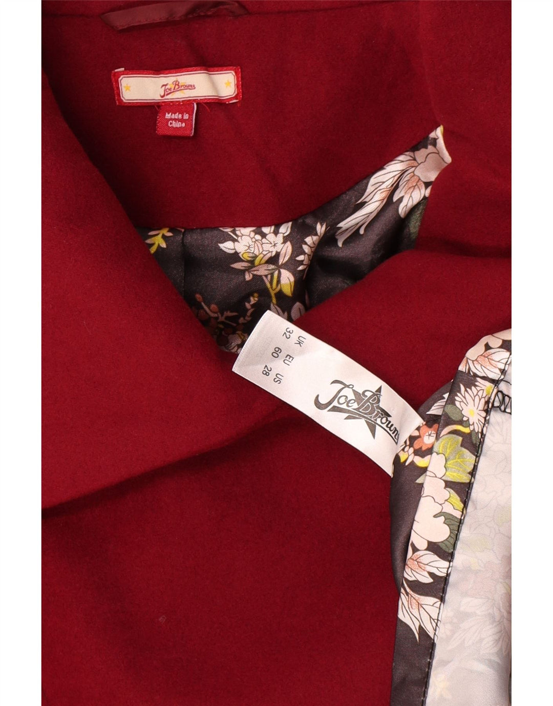 Soprabito oversize da donna Joe Browns UK 22 3XL poliestere rosso