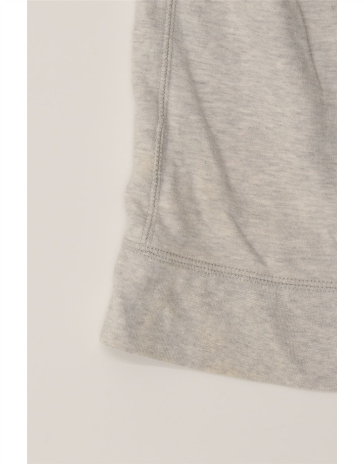 EDDIE BAUER Womens Graphic Sweatshirt Jumper UK 16 Large Grey Cotton Vintage Eddie Bauer and Second-Hand Eddie Bauer from Messina Hembry 