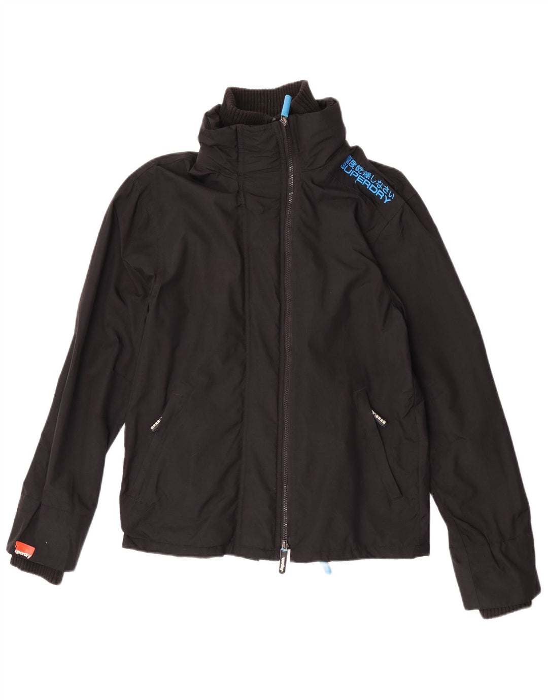 Giacca a vento da uomo Superdry The Windcheater UK 36 Small Nylon nero
