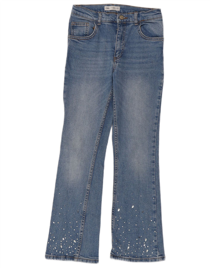 Jeans svasati per ragazze Zara 13-14 anni W24 L26 Blu