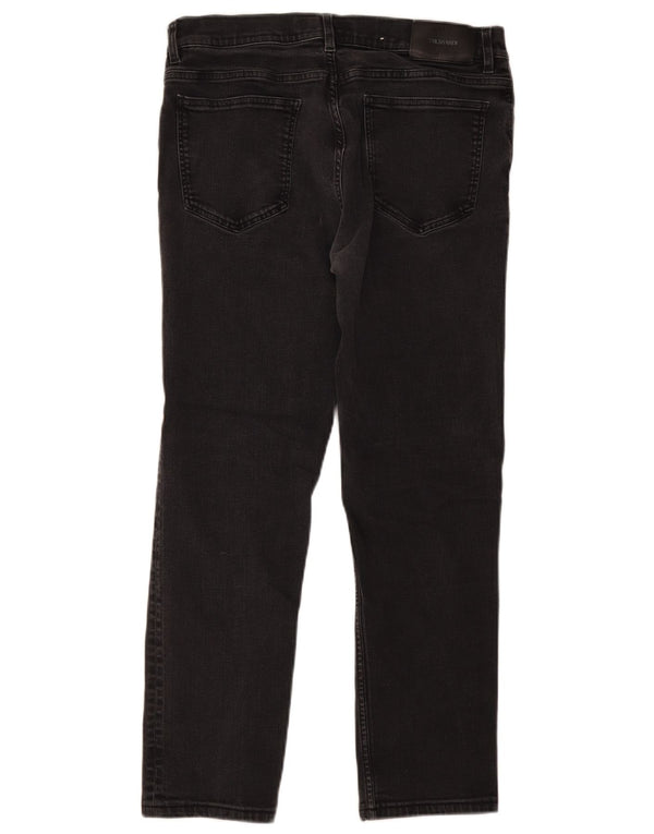 Jeans Slim Uomo Trussardi W34 L28 Cotone Grigio