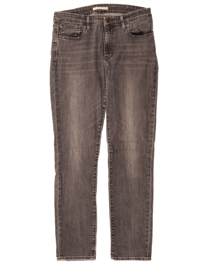 Jeans Levi's 712 Slim da donna W31 L32 in cotone grigio