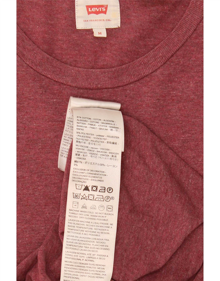 T-shirt da uomo Levi's Top in cotone marrone medio