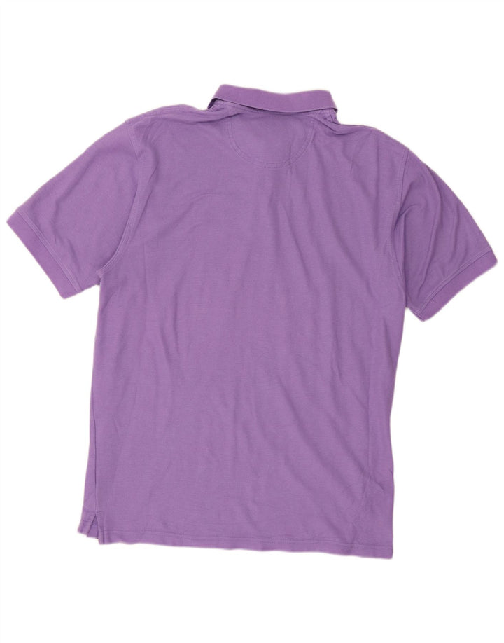 Polo da uomo IZOD grande viola in poliestere