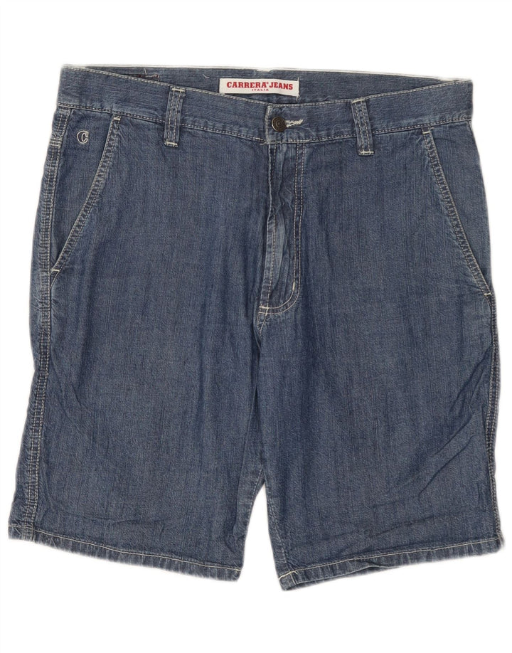 Pantaloncini di jeans da uomo Carrera IT 48 medio W33 cotone blu