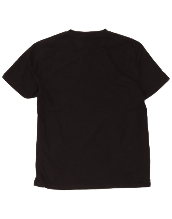 T-shirt grafica da uomo Diesel Top nera media