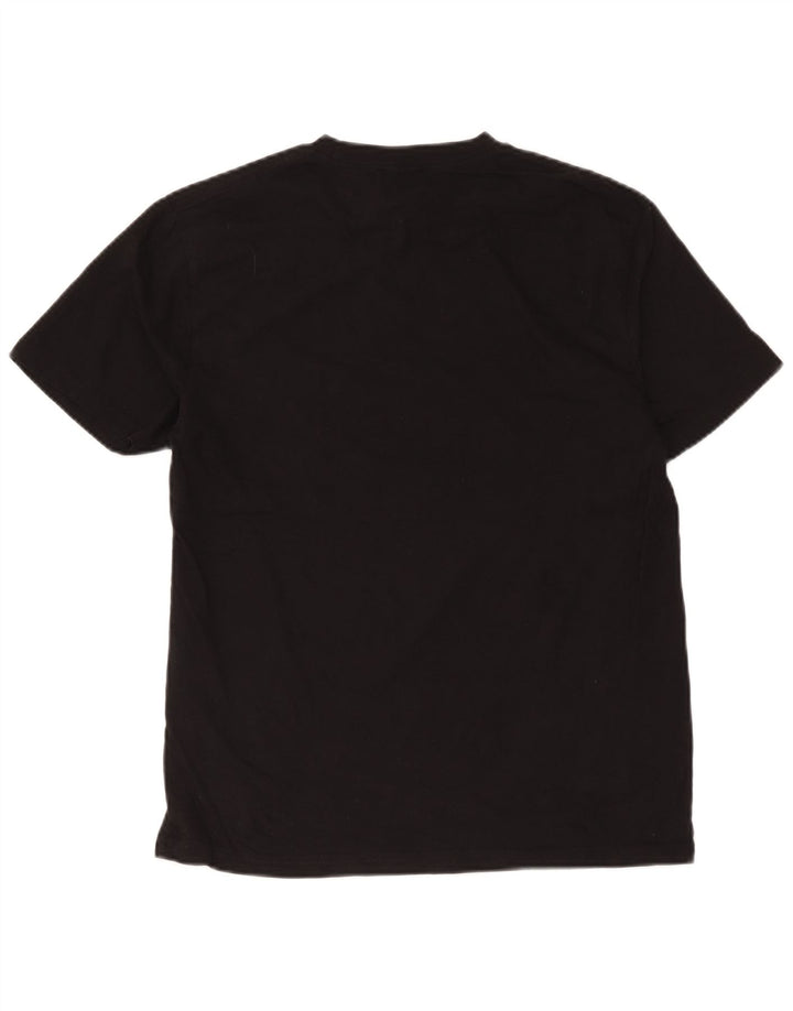 T-shirt grafica da uomo Diesel Top nera media