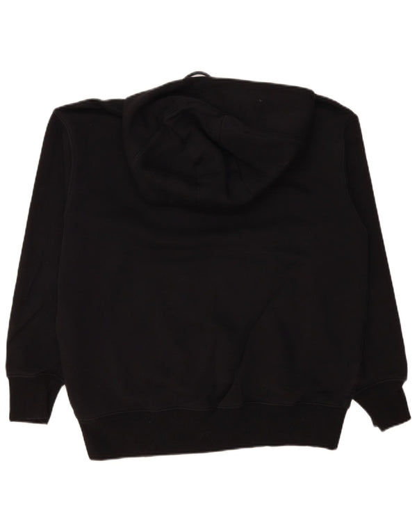 Felpa con cappuccio da uomo Nike Small in cotone nero