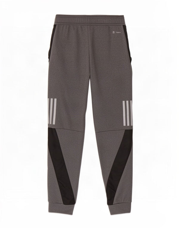 Pantaloni da jogging Adidas Aeroready da ragazzo 11-12 anni Grigi