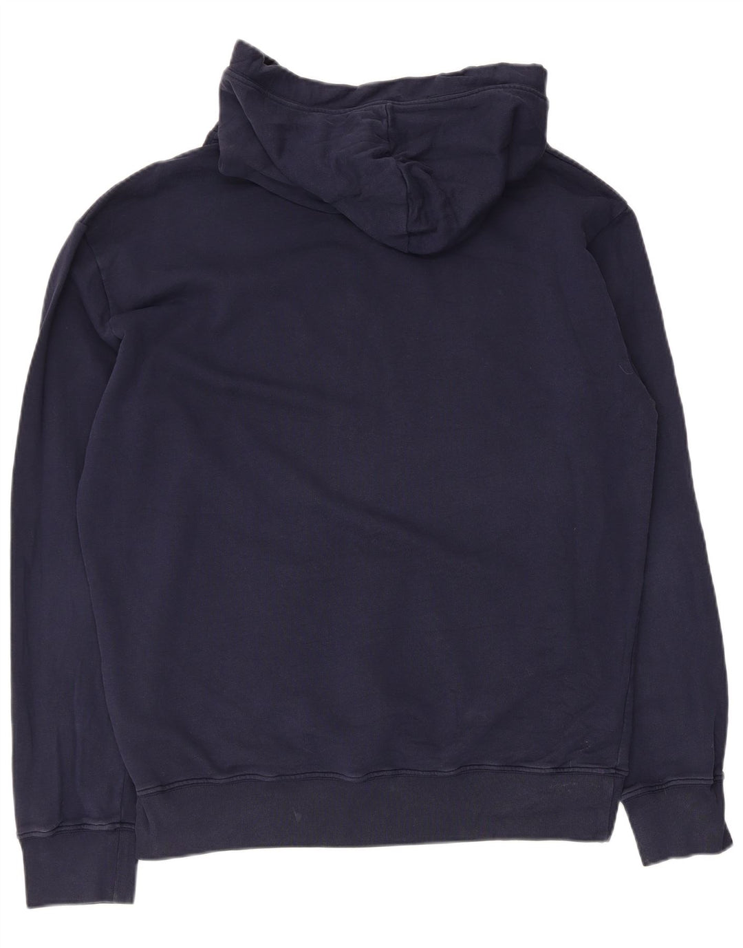 Maglione con cappuccio grafico da uomo Converse grande in cotone blu navy