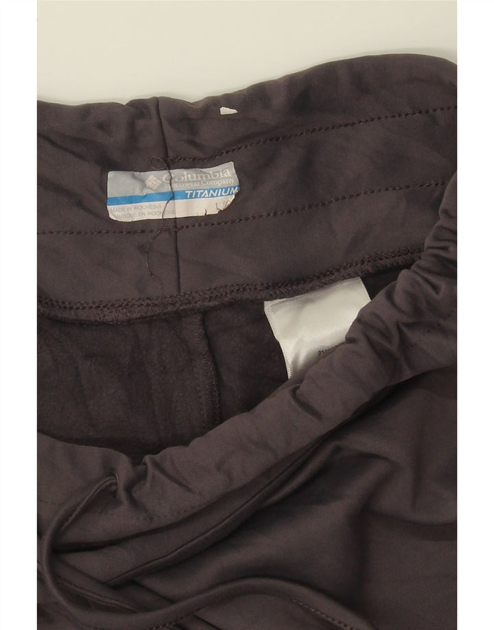 COLUMBIA Womens Titanium Tracksuit Trousers US 16 2XL Grey Nylon Vintage Columbia and Second-Hand Columbia from Messina Hembry 
