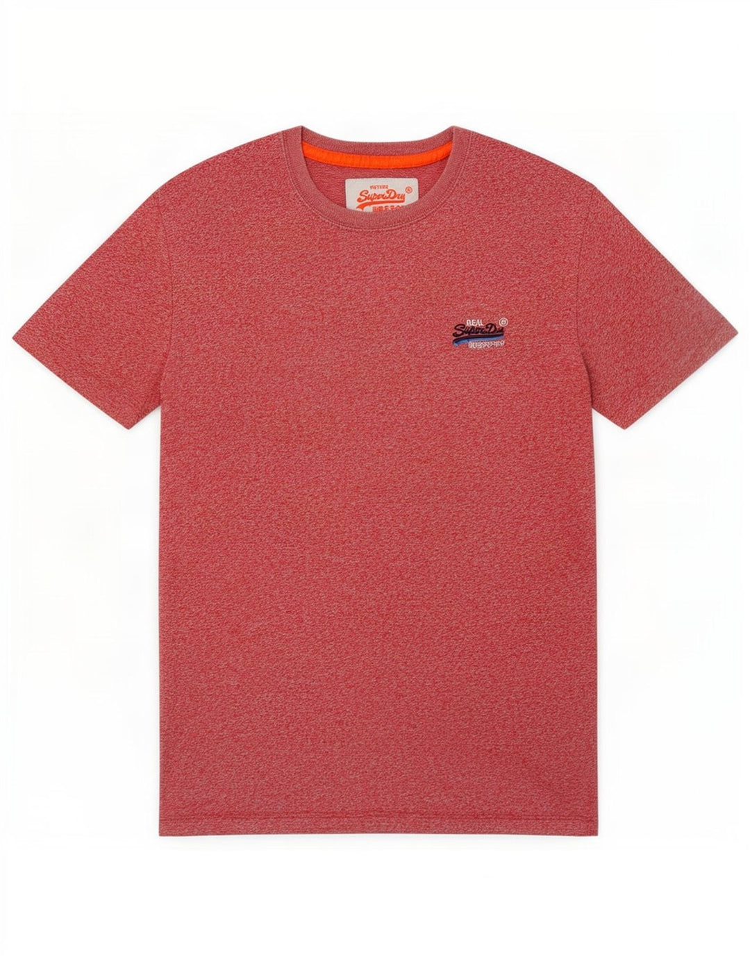 T-shirt da uomo Superdry Top XS rossa chiazzata