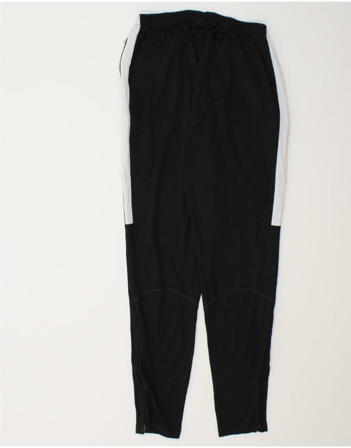 NIKE Womens Dri Fit Tracksuit Trousers UK 14 Medium  Black Colourblock Vintage Nike and Second-Hand Nike from Messina Hembry 