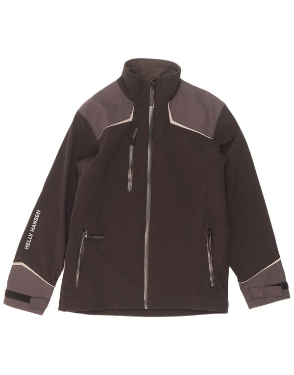 Giacca a vento da uomo Helly Hansen UK 36 Small Black Colourblock