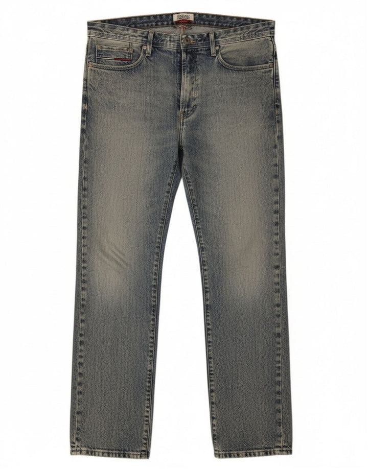 Jeans dritti da uomo Tommy Hilfiger W34 L34 Blu