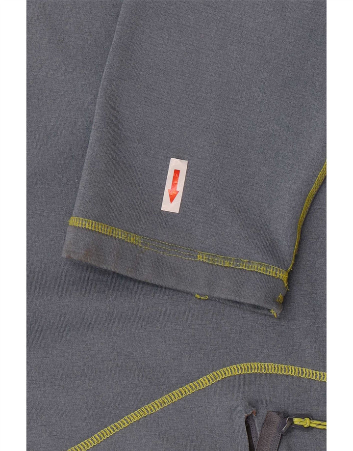 Giacca sportiva da uomo con cappuccio Mammut XL blu poliestere