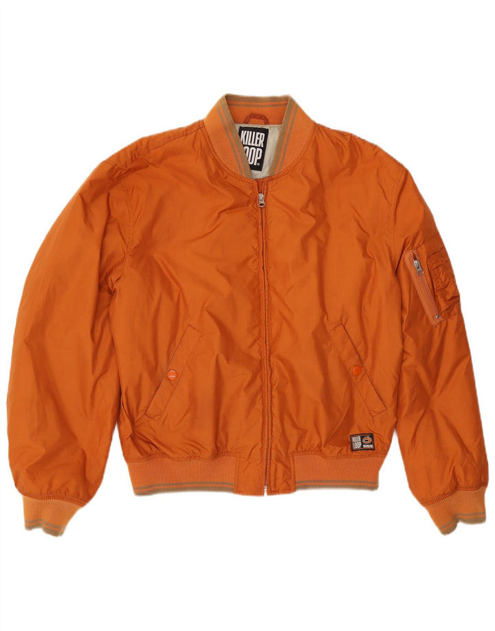 Giubbotto bomber da uomo Killer Loop UK 40 Large Arancione Poliammide