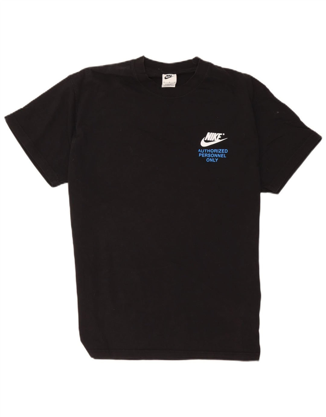 T-shirt grafica da uomo Nike Top in cotone nero medio