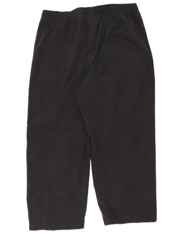 Pantaloni della tuta Nike Capri da donna US 12/14 Large Black Colourblock