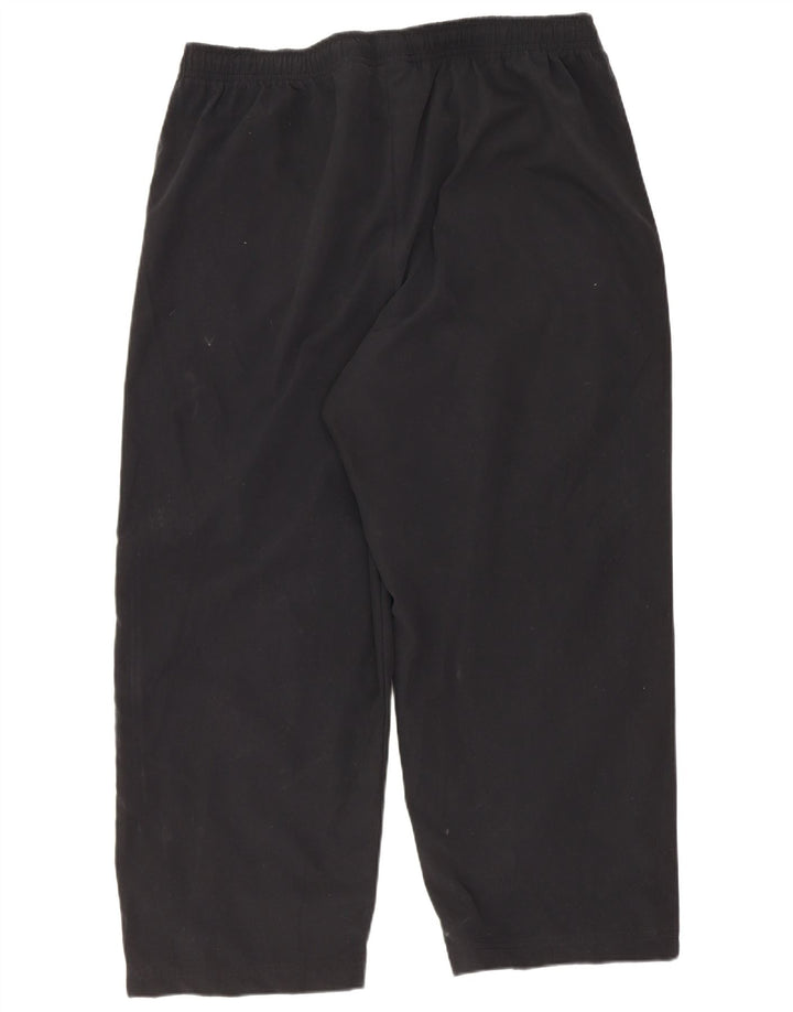 Pantaloni della tuta Nike Capri da donna US 12/14 Large Black Colourblock