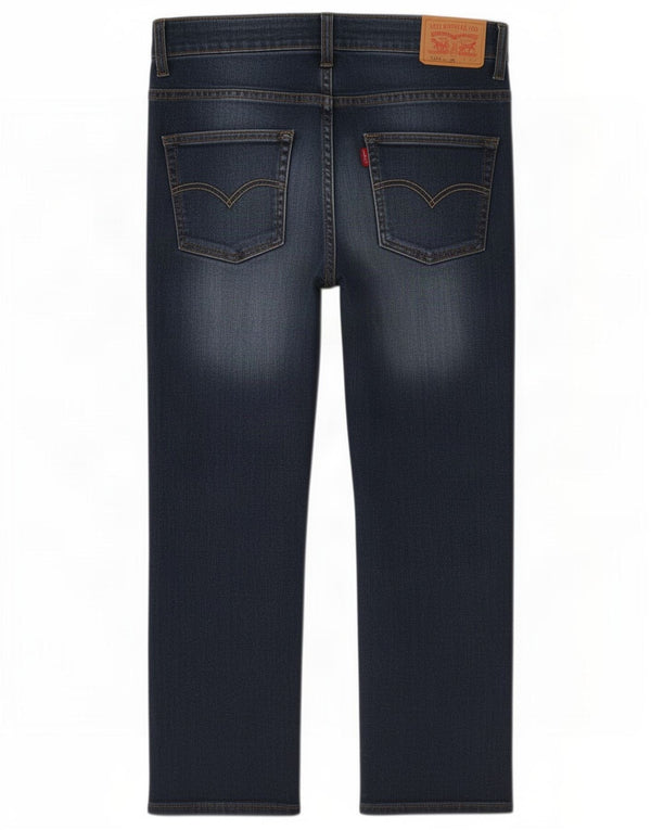 Levi's Ragazzi 511 Jeans Slim 11-12 anni W28 L23 Cotone Blu Navy