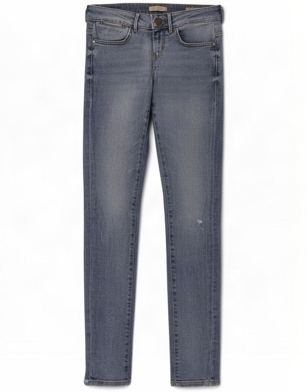 Guess Jeans skinny effetto vissuto da donna W28 L31 Blu Cotone