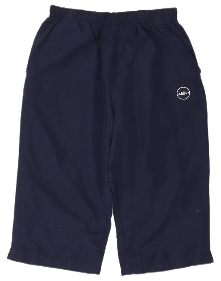 Pantaloncini sportivi da donna Umbro UK 12 medio blu navy poliestere