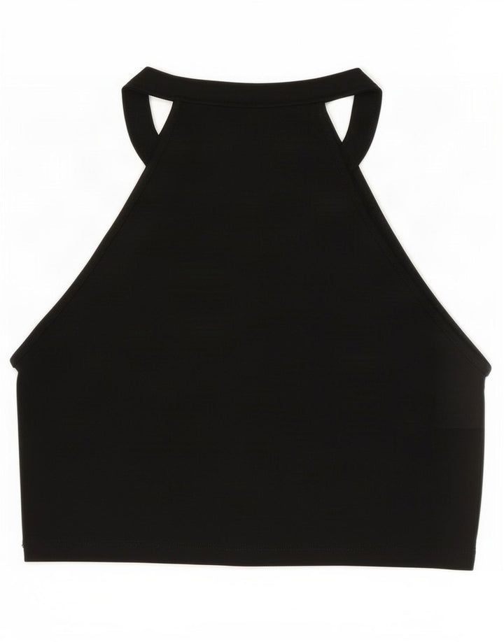 Top corto alla caviglia da donna Zara UK 8 piccolo nero