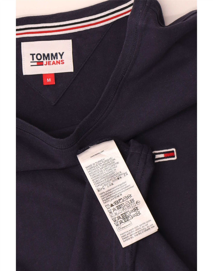 T-shirt da uomo Tommy Hilfiger Top in cotone blu navy medio