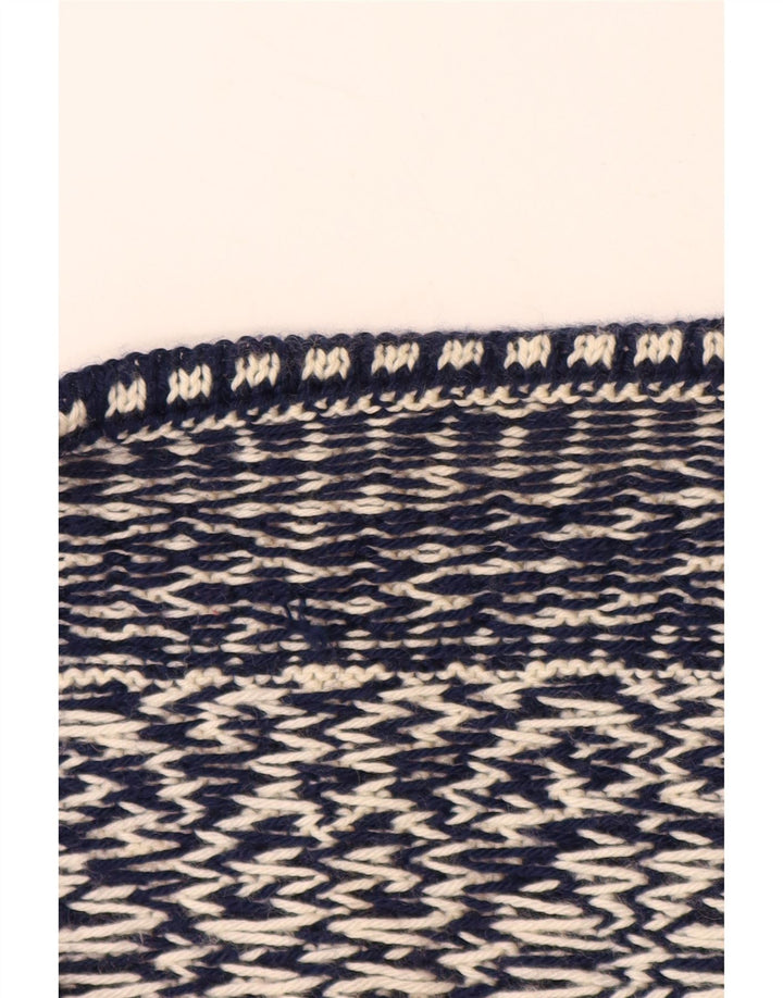 Maglione cardigan aperto da donna VINTAGE UK 18 XL Rosso Fair Isle