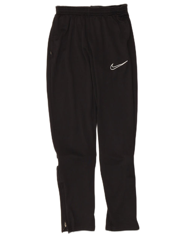 Pantaloni della tuta da ragazzo Nike 12-13 anni Large Nero Colourblock Poliestere