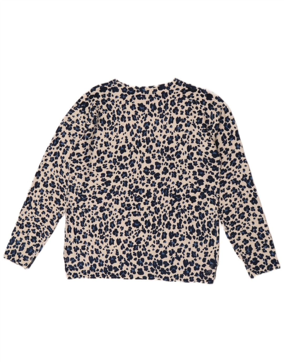 Maglione maglione girocollo da donna Marks & Spencer UK 12 Blu medio